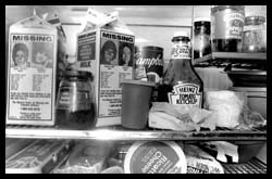 My Refrigerator, 1984 When I moved out of this apartment they put my picture on the milk carton